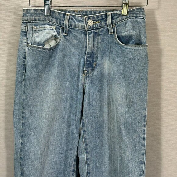 Levis Jeans Womens 27 HIgh Rise Skinny Cotton Stretch Light Wash Pockets Mom - Picture 2 of 11